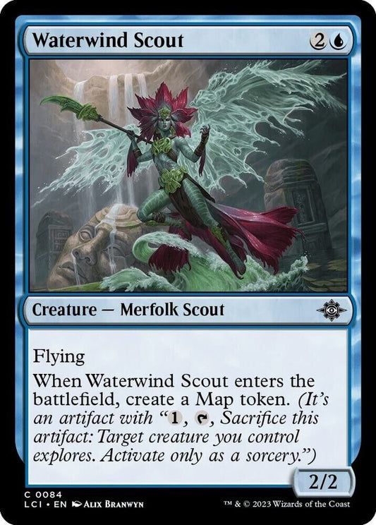 Waterwind Scout (Foil) MTG