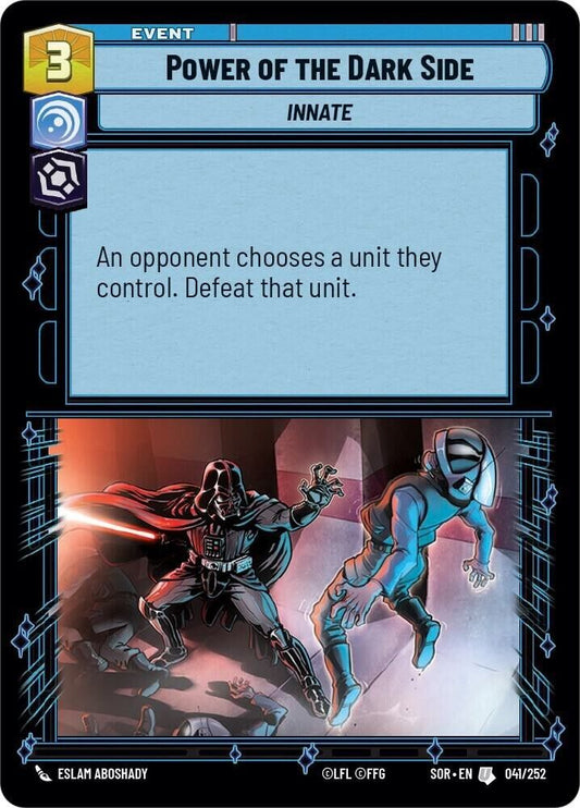 Power of the Dark Side (Non-Foil) SWU