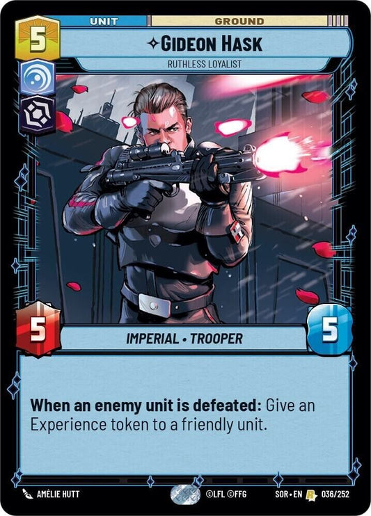 Gideon Hask - Ruthless Loyalist (Non-Foil) SWU