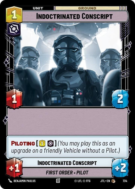 Indoctrinated Conscript (Foil) JTL SWU