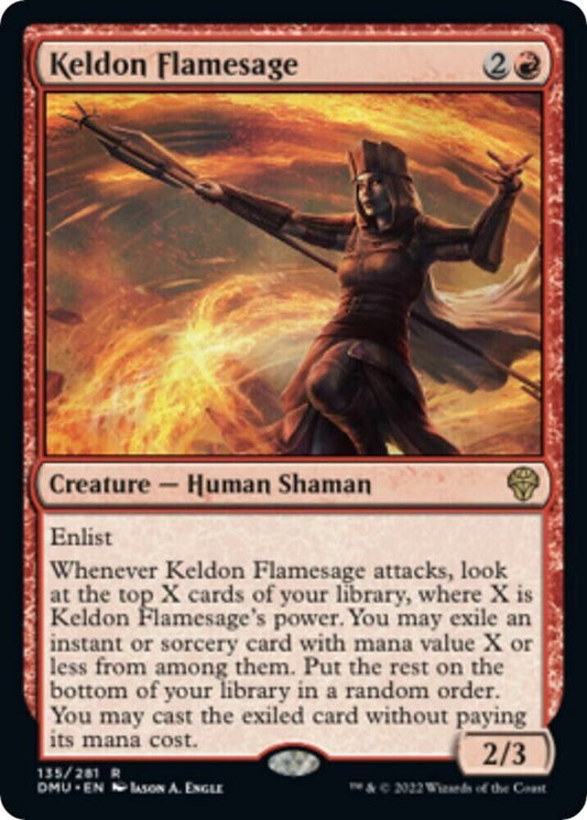 Keldon Flamesage (Non-Foil) MTG