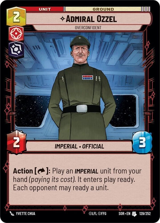 Admiral Ozzel - Overconfident (Non-Foil) SWU