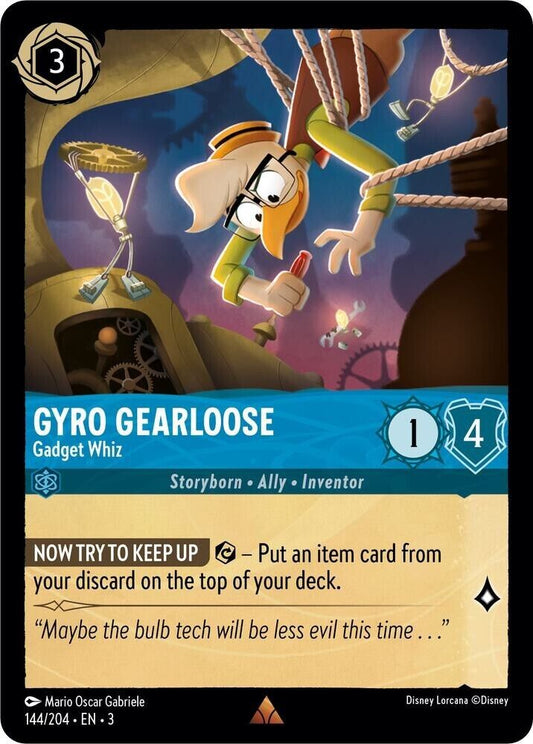 Gyro Gearloose Gadget Whiz Non-Foil Disney Lorcana