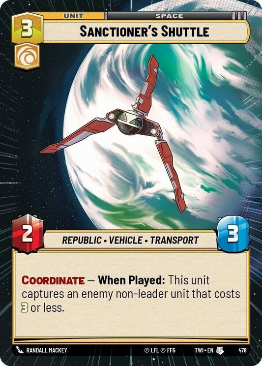 Sanctioner's Shuttle (Hyperspace) (Non-Foil) SOR SWU