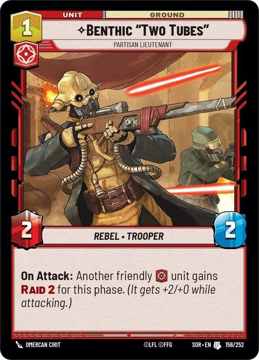 Benthic "Two Tubes" - Partisan Lieutenant (Non-Foil) SWU
