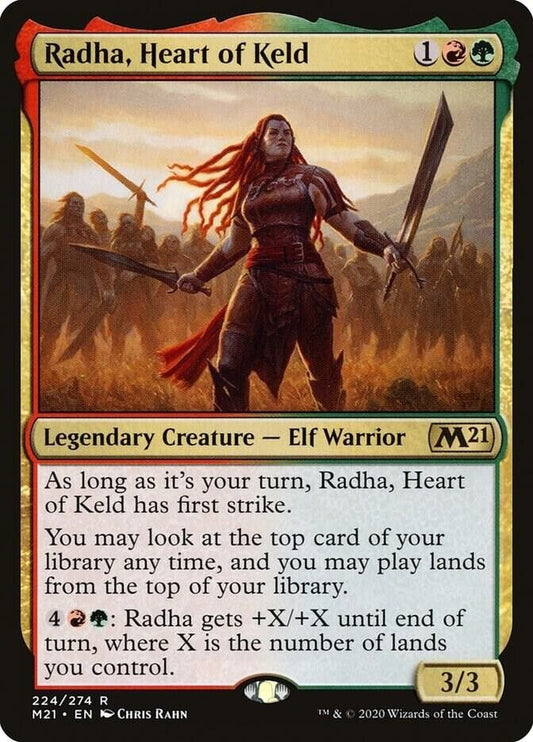 Radha, Heart of Keld (Non-Foil) MTG