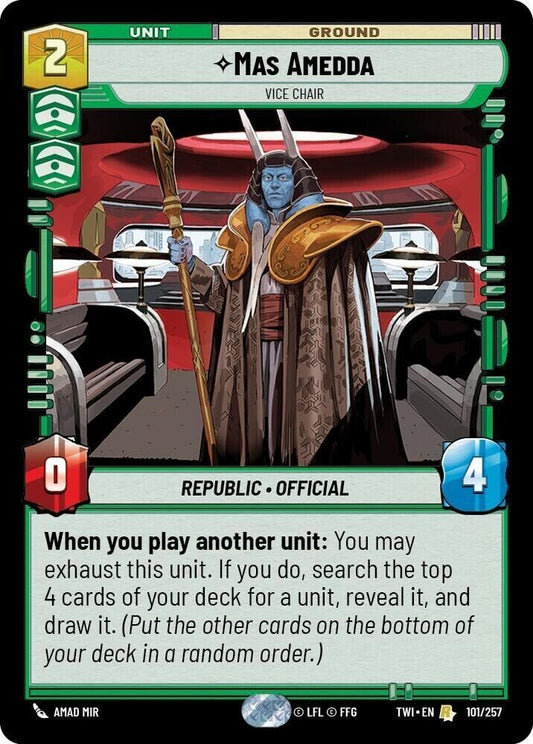 Mas Amedda - Vice Chair (Non-Foil) SWU