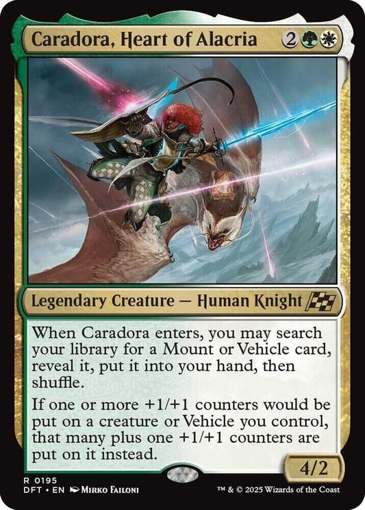 Caradora, Heart of Alacria (Foil) Aetherdrift MTG