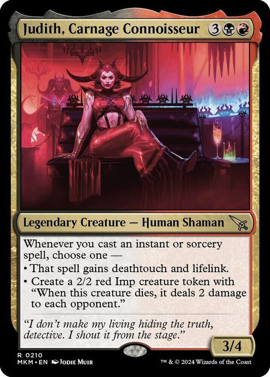 Judith, Carnage Connoisseur (Non-Foil) MTG