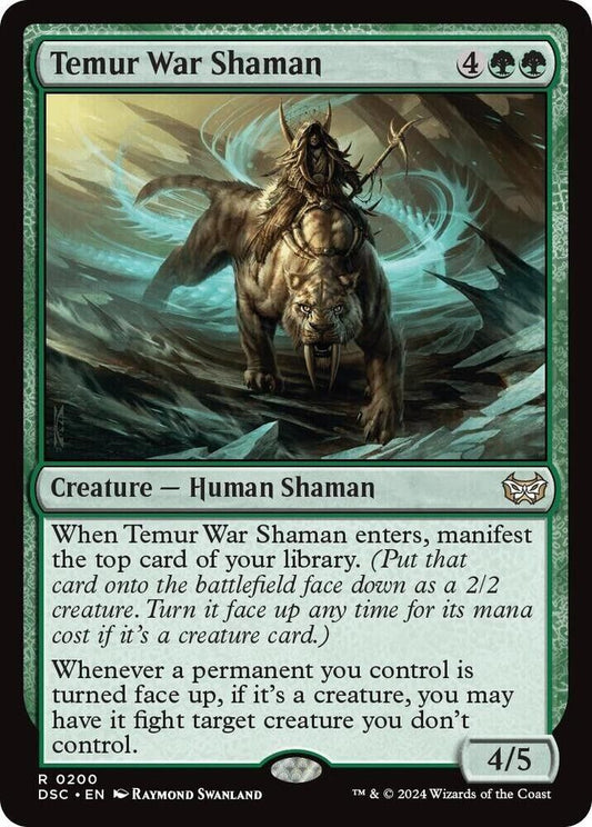 Temur War Shaman (Non-Foil) MTG