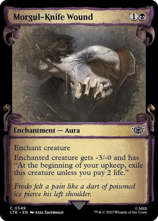 Morgul-Knife Wound (Showcase Scrolls) (Non-Foil) MTG