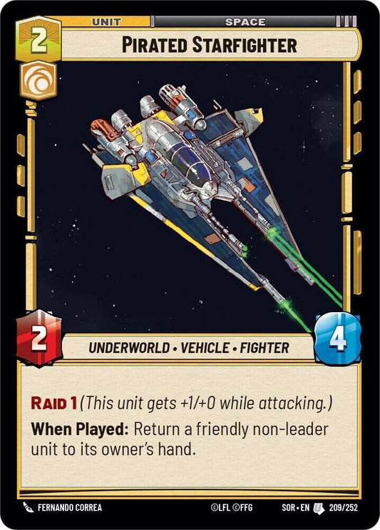 Pirated Starfighter (Non-Foil) SWU