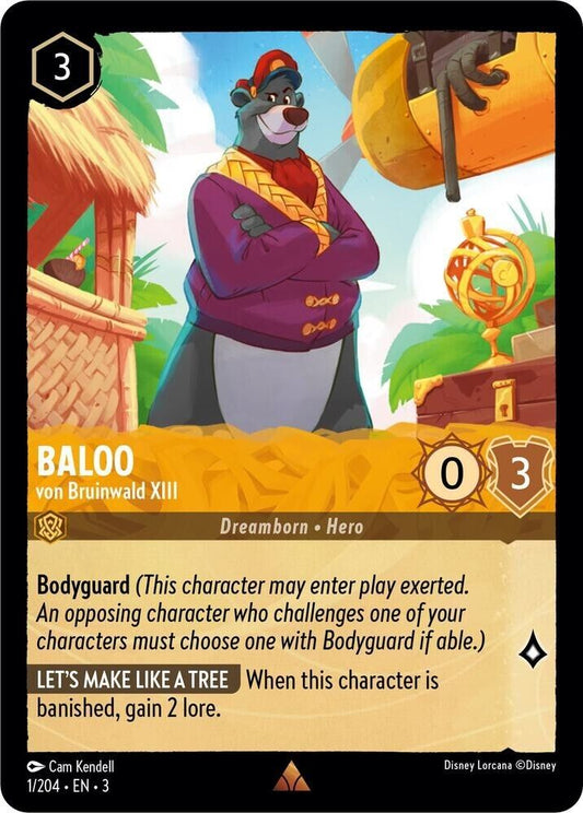 Baloo von Bruinwald XIII Non-Foil Disney Lorcana