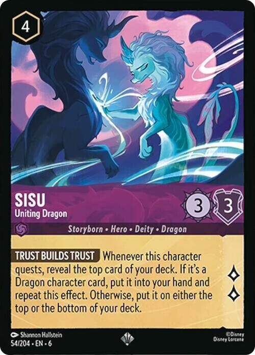 Sisu Uniting Dragon Non-Foil Disney Lorcana