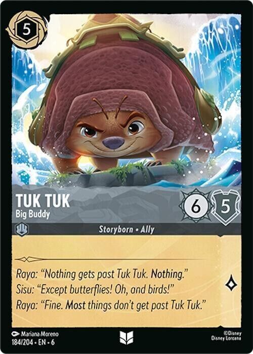 Tuk Tuk Big Buddy Cold Foil Disney Lorcana 184/204