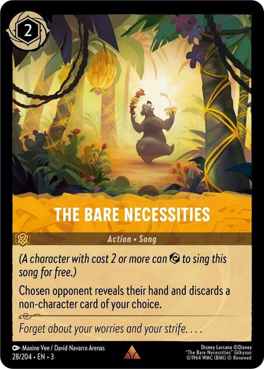 The Bare Necessities Non-Foil Disney Lorcana