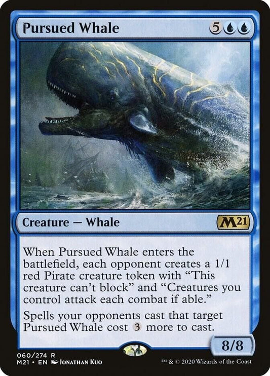 Pursued Whale (Non-Foil) MTG