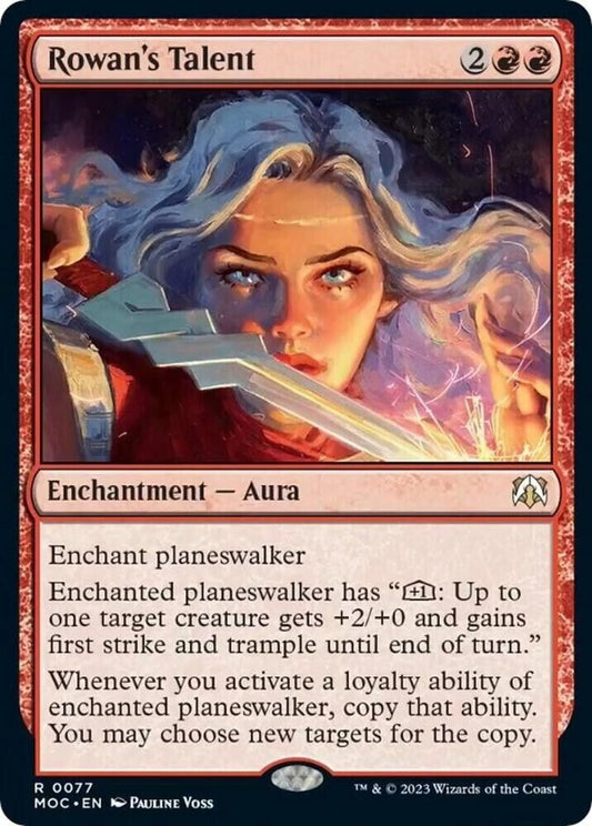 Rowan's Talent (Non-Foil) MTG