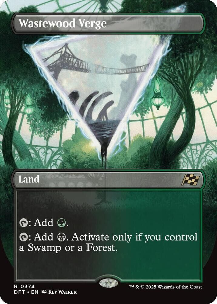 Wastewood Verge (Borderless) (Non-Foil) Aetherdrift MTG