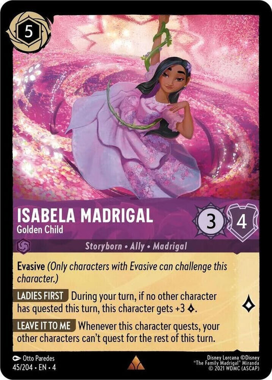 Isabela Madrigal Golden Child Non-Foil Disney Lorcana