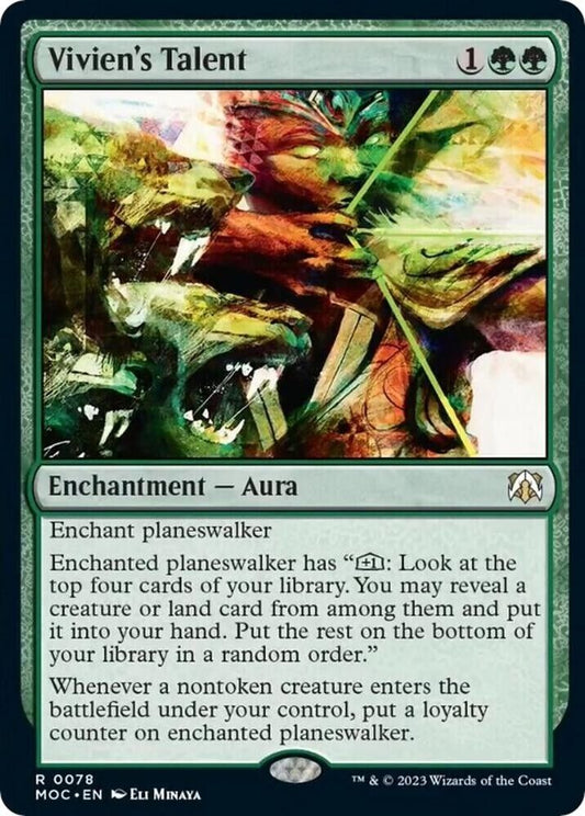 Vivien's Talent (Non-Foil) MTG