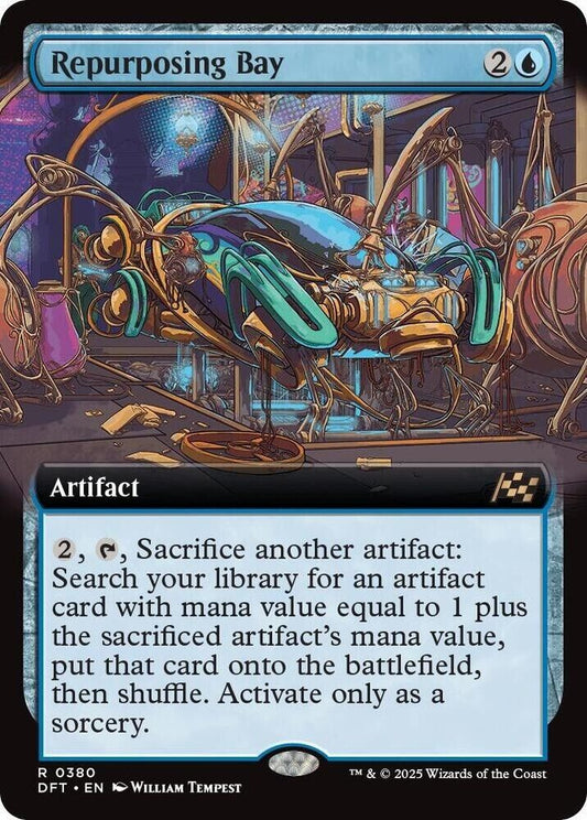 Repurposing Bay (Extended Art) (Non-Foil) Aetherdrift MTG