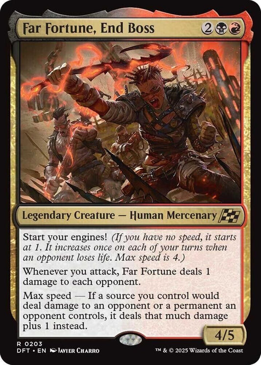 Far fortune, End Boss (Non-Foil) MTG