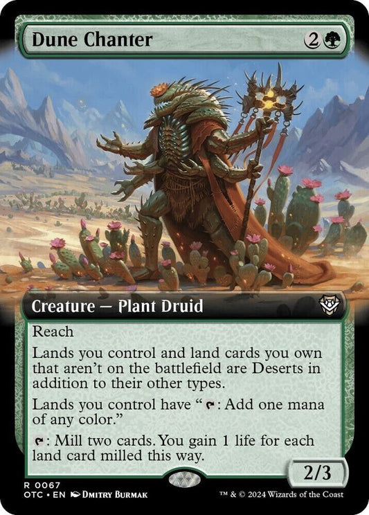 Dune Chanter (Extended Art) (Non-Foil) MTG