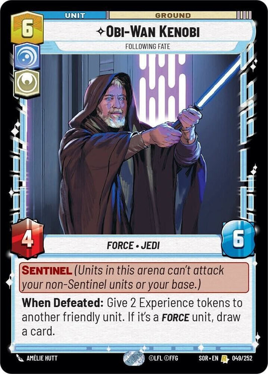 Obi-Wan Kenobi - Following Fate (Non-Foil) SWU