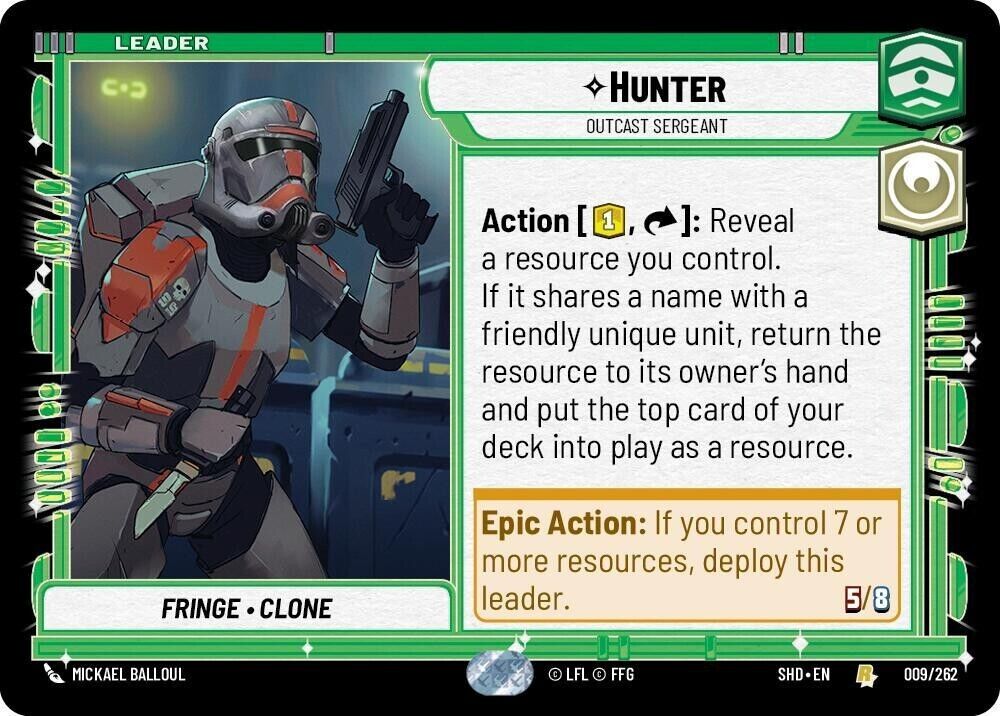 Hunter - Outcast Sergeant (Non-Foil) SWU