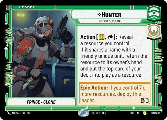 Hunter - Outcast Sergeant (Non-Foil) SWU