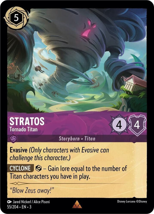 Stratos Tornado Titan Non-Foil Disney Lorcana