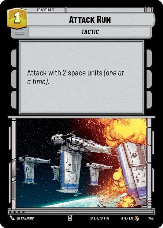 Attack Run (Foil) JTL SWU